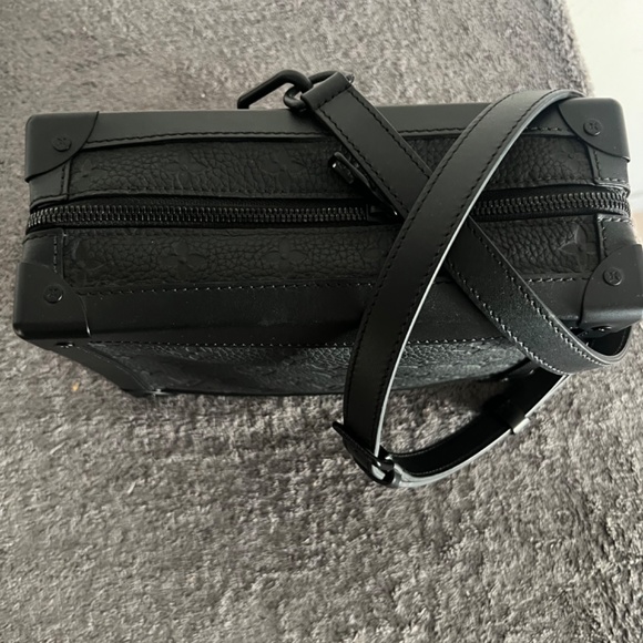 Louis Vuitton All Black Soft Trunk with Chain - Picture 3 of 5